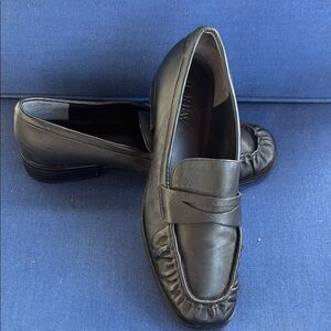 J. Crew Black Classic Loafers Slip-On Design